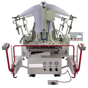 Buy cheap Touch Screen PLC Automatic Press Machine For Clothes product