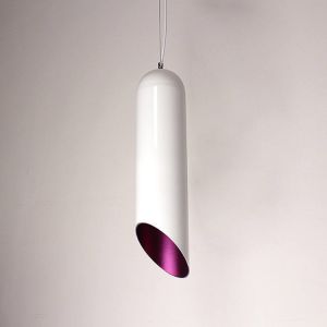 China Small Cylindrical Pendant Hanging Lighting Simple Modern Led Cool Bar on sale