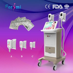 Buy cheap High efficient no pains no risks cryolipolysis fat freezing slimming machine handle changeable 6 EVM control from wholesalers