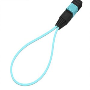 Optical fiber MPO connector OM3 MTP/MPO loopback