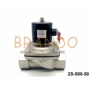 Buy cheap AC220V Solenoid Operated Valve / Solenoid Pneumatic Valve Convenient Maintenance from wholesalers