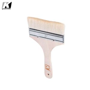 Buy cheap Flat Chip Natural Bristle Paint Brushes 5 Inch Ultraportable from wholesalers