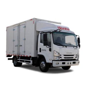 Buy cheap NEW ISUZU Mini Cargo Van Trucks 4X2 120hp RHD Diesel 5Ton 7Ton Light Duty M100 Small Cargo Truck for Sale from wholesalers