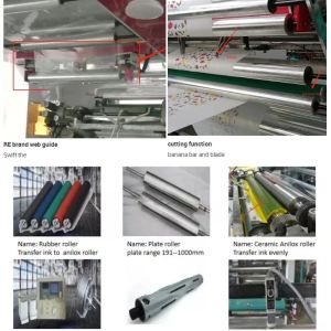 Buy cheap Automatic Non Woven Kraft Paper Printer Rice Nylon Plastic Bags to Bag Printing Machine#10-120m/min Printing speed from wholesalers
