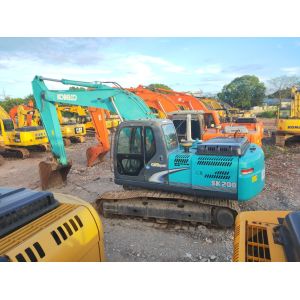 Few Working Hours Used Kobelco Sk200 Crawler Excavator for Sale Kobelco Sk200-8