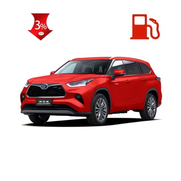 2023 GAC TO-YOTA Highlander Hybrid Electric Vehicle 2.5T 192 HP Automatic Air Conditioner 7 Seat Adult Luxury Medium SUV