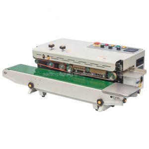 Buy cheap Semi-Automatic Horizontal Bag Sealing Machine Electric Manual Driven Heat Sealing for Cartons Foil Includes Batch Date Printing from wholesalers