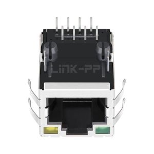 Buy cheap Pulse JXD1-0008NL Compatible LINK-PP LPJ16611AENL 10/100 Base-T Tab Up Green/Yellow Led Single Port 8P8C RJ45 Connector Socket from wholesalers