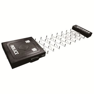 Buy cheap Traffic Police Q235 Steel Traffic Roadblocks , 7m Portable Tyre Killer from wholesalers