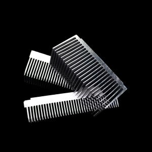 Buy cheap Electrophoresis Extruded Aluminum Heatsink Black Anodized Aluminum Extrusion from wholesalers