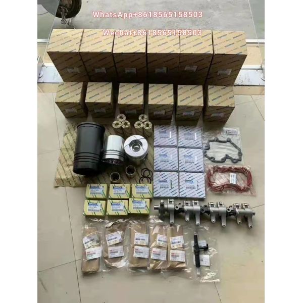 Buy cheap Komatsu Pc400-8 Diesel Engine Assembly 6d125-1-2-3 Engine Four Matching Piston Components Piston Liner Piston Ring from wholesalers