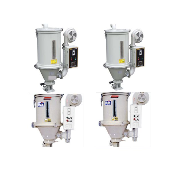 White Dehumidifying Hopper Dryer / Plastic Dryer Machine Precise Temperature