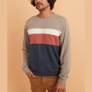 Buy cheap Custom Embroidered Blank Oversized Sweatshirts Crewneck For Spring from wholesalers