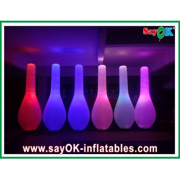 Buy cheap Portable Inflatable Lighting Bottle 190T Nylon Cloth Giant Bottle Inflatable Custom Beer Bottle Model For Advertising from wholesalers