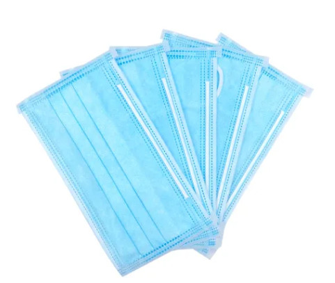 Quality Anti Bacterial Disposable Non Woven Face Mask  Eco Friendly High Filtering Rate for sale