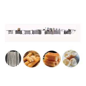 Buy cheap Mitsubishi Control 40000 Pcs / Hour Automatic Churro Machine from wholesalers