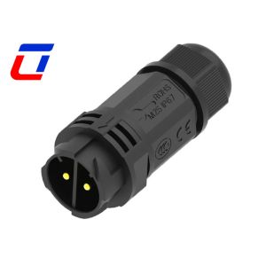 Buy cheap High Current Rated Waterproof Power Connector 2 Pin Wire To Wire 50A Cable Connector from wholesalers