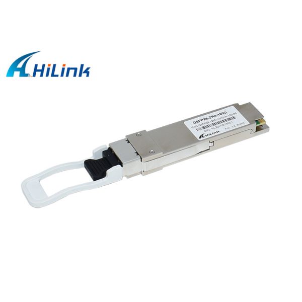 Quality 100G QSFP28 Transceiver Module 100KM Long Distance LAN WDM 100Gb/S ZR4 SMF LC Connector for sale