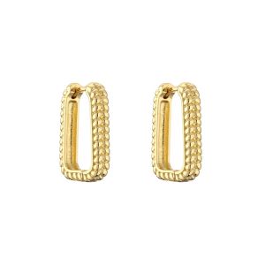 Buy cheap 24K Chunky Gold Plated Hoop Earrings from wholesalers