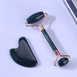 Buy cheap Quartz Face Jade Roller Logo Customized Face Massage Stone Roller from wholesalers