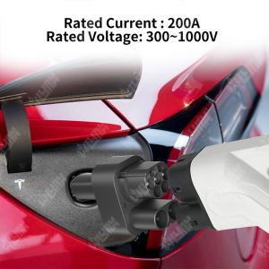 Tesla EV Adapter CCS2 Adapter Level 2 EV Charging Connector IP54 Mating