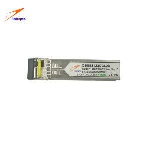 Buy cheap 20km 1000base SFP BiDi Transceiver Module With LC Connector from wholesalers