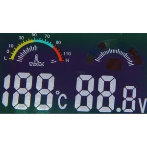 Buy cheap Water Temperature Gauge TN Lcd Segment Display Module from wholesalers