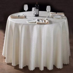 100%polyester minimatt round table cloth/hotel table cloth/wedding table cloth