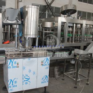 2000B/H Beverage PET Bottle Water Filling Machine With Belt Conveyor