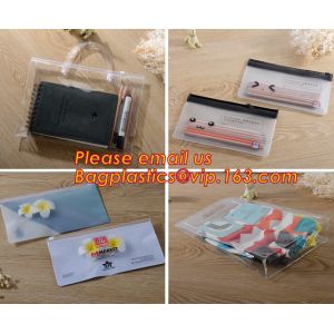 Buy cheap Simple clear Plastic PVC A4 file bag with zipper, pvc k file bag, Custom PP A4 File Bag Document Bag Plastic Zippe from wholesalers