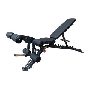 Multi Function Adjustable Exercise Bench With Weight Plates
