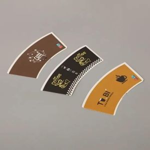 Buy cheap Biodegradable PLA Coated paper cup fans for paper cup raw material product