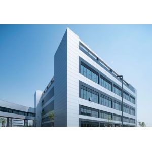 Buy cheap Industrial Steel Structure Warehouse with Roll Up Door and Fireproof Rock Wool Cladding System from wholesalers