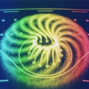 Buy cheap Seafountain rainbow straight spray cross swing park music fountain from wholesalers