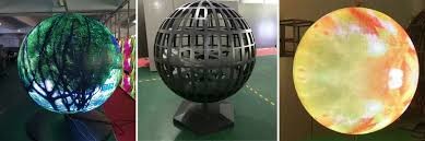 Quality DC5V Voltage Sphere Screen LED with Backside Service Maintenance Method Perfect for sale