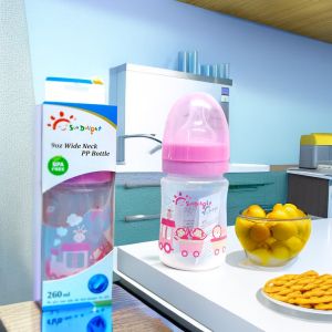Buy cheap 160ml PP Baby Feeding Bottle Wide Neck Washable from wholesalers