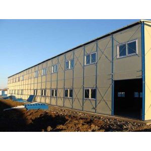 light steel structure workers house prefab labor house