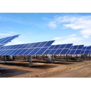Buy cheap Solar Panel Sun Single Axis Solar Tracker Galvanized Steel from wholesalers