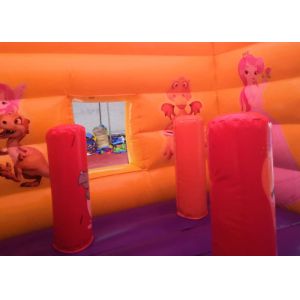 Giant Princess Inflatable Castle Bounce House Waterproof Customized Design