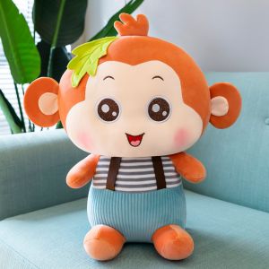 Hand Washable PP Cotton Stuffing Plush Monkey Doll