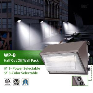 Buy cheap Color temperature sensing LED wall light 42-130W wide voltage IP65 waterproof outdoor engineering lighting from wholesalers