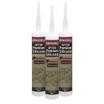Buy cheap Acetic Construction Silicone Sealant With White Black Transparent Color from wholesalers