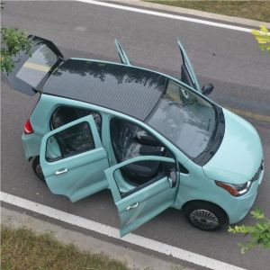 China Mini Solar Car Blaval Solar One The Most Affordable Solar Charged Energy Vehicle with 4 Seats and 2260mm Wheelbase on sale
