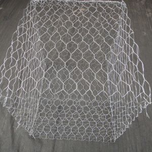 Buy cheap 2.7mm Wire 80x100mm Hole Galvanized Gabion Wall Baskets from wholesalers