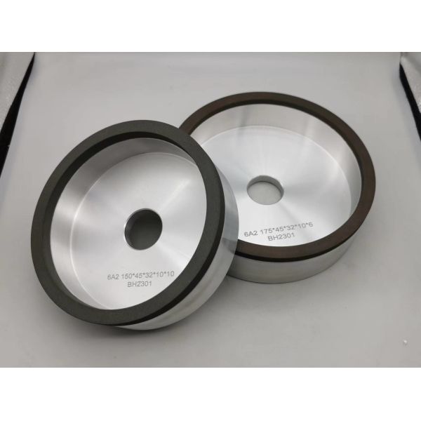 Buy cheap Cup Shape Grinding Wheel For HSS Steel 6A2 150mm Cbn Resin from wholesalers