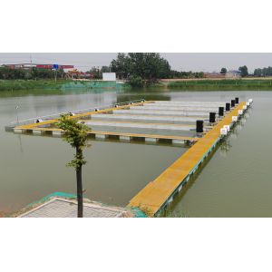 Customized Size FRP Grating To Build The Safety Ladder And Walkway Platform