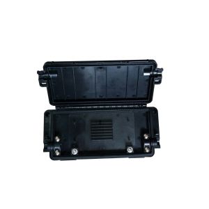 Plastic Inline Fiber Optic Splice Closure FTTH Horizontal
