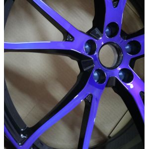 Buy cheap 17-22 inch pepsi color 1 piece  forged alloy car wheel rim for customized from wholesalers