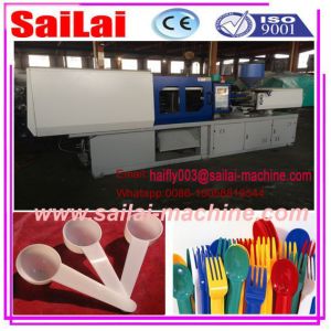 Buy cheap 275 G/S Auto Injection Molding Machine Plastic Spoon And Fork Making Machine from wholesalers
