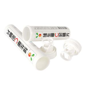 Product Private Label Effervescent Vitamin C Tube with Competitive and PP Collar
